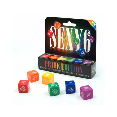 Sexy 6 Pride Edition Dice Game - Headshop.com