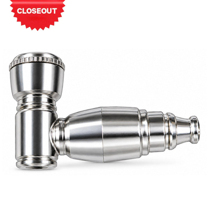 NICKEL MEDIUM CHAMBER HAND PIPES