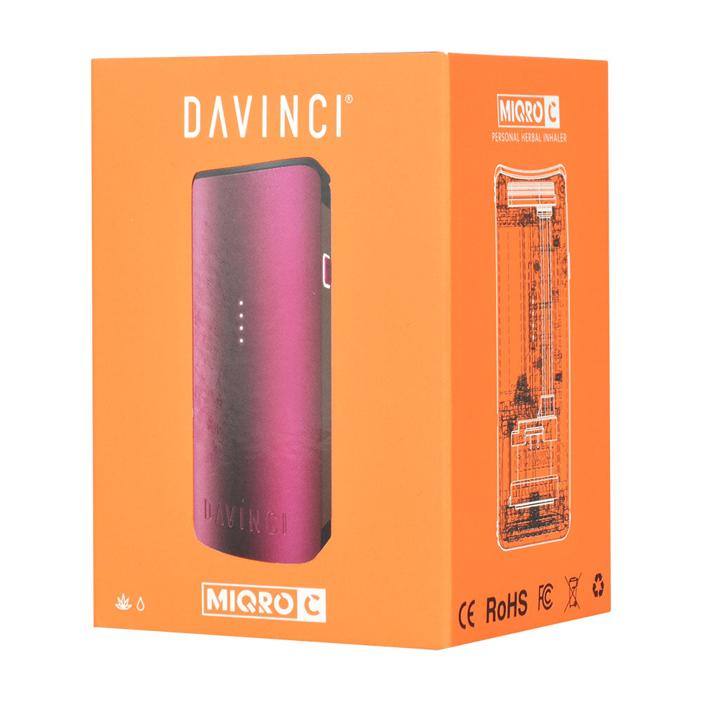 DaVinci Miqro-C Dry Herb Vaporizer | 900mAh - Headshop.com