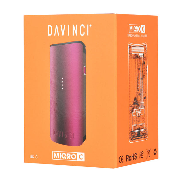 DaVinci Miqro-C Dry Herb Vaporizer | 900mAh - Headshop.com