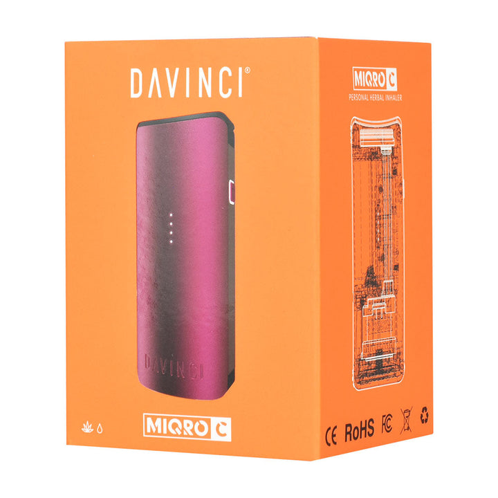DaVinci Miqro-C Dry Herb Vaporizer | 900mAh - Headshop.com