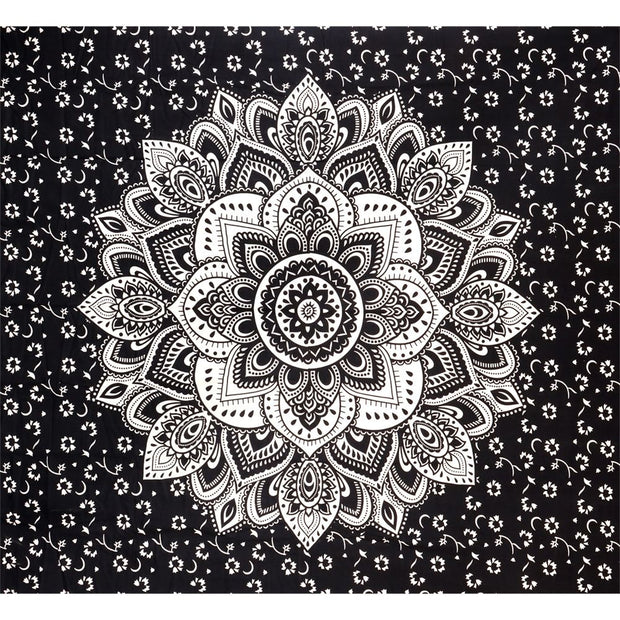 Trippy Sheetz Mandala Tie-Dyed Tapestry - 85"x100" - Headshop.com