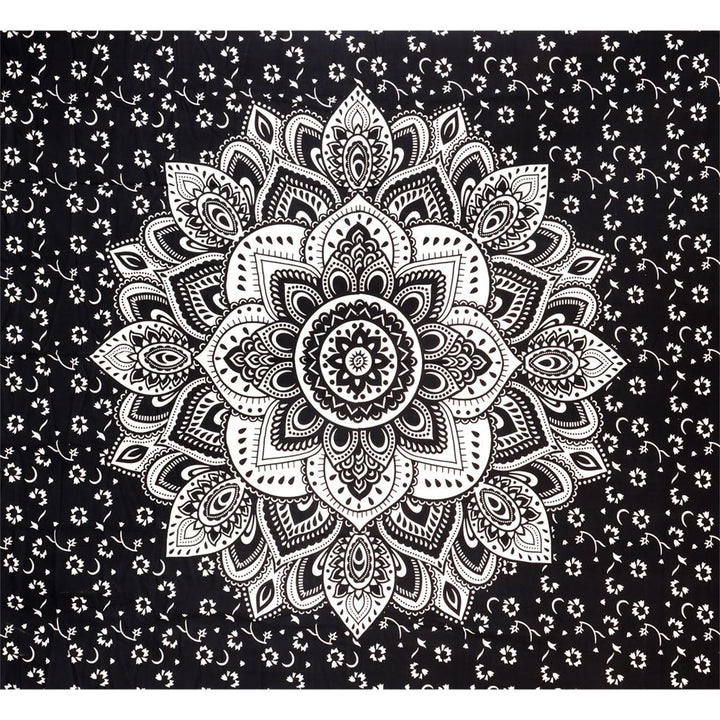 Trippy Sheetz Mandala Tie-Dyed Tapestry - 85"x100" - Headshop.com
