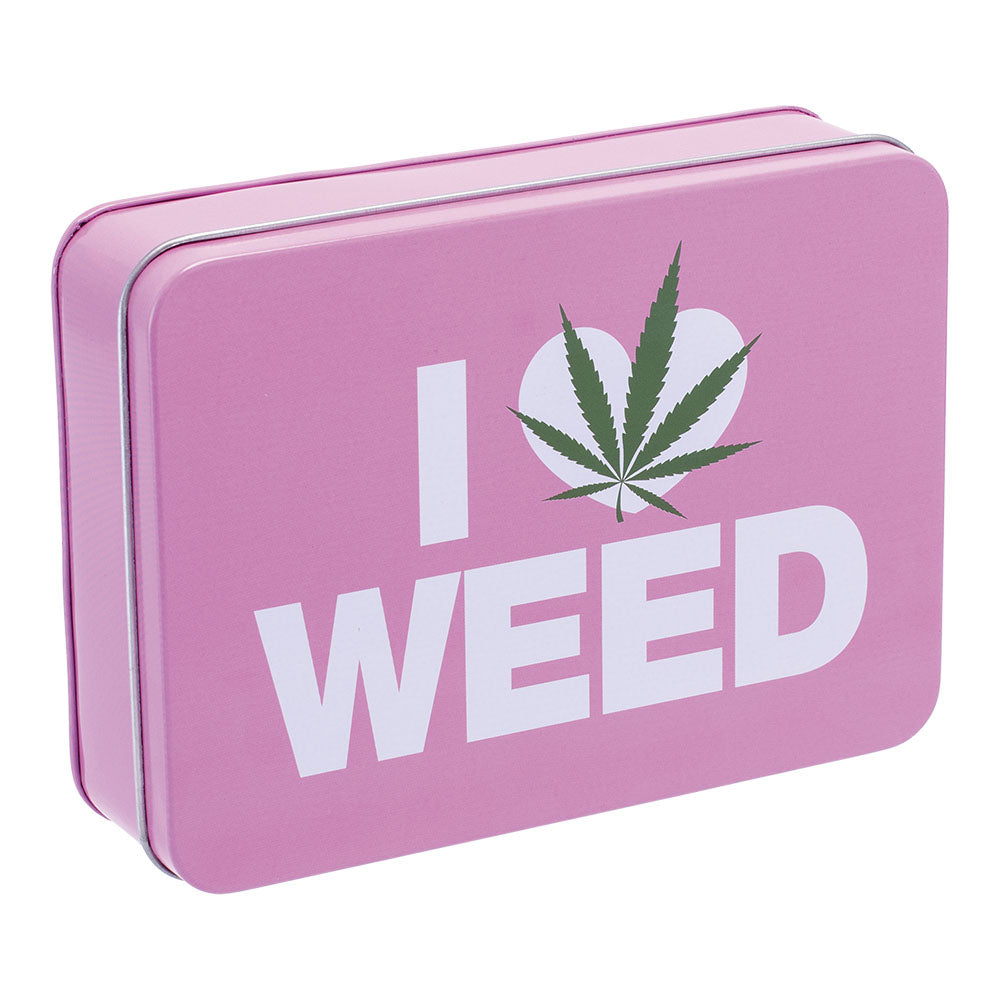 8PC DISPLAY - Fujima Tin Stash Box - 6.5"x4.5" / Assorted Designs - Headshop.com