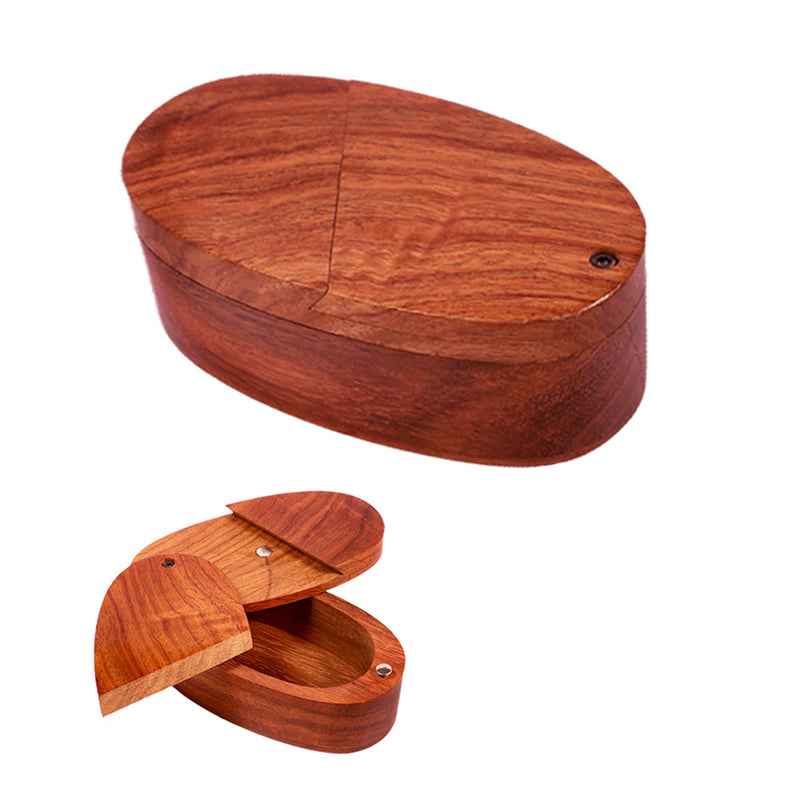 Oval Wooden Trick Storage Box - Headshop.com