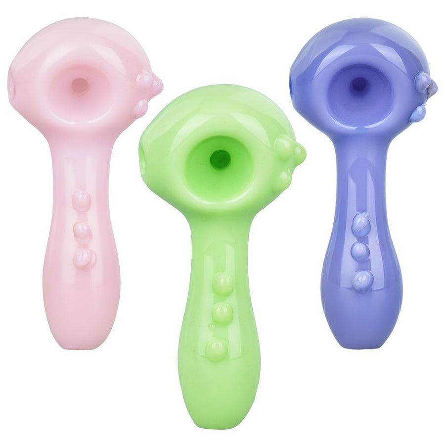 Li'l Cutie Knobby Spoon Pipe - 3.25" / Colors Vary - Headshop.com