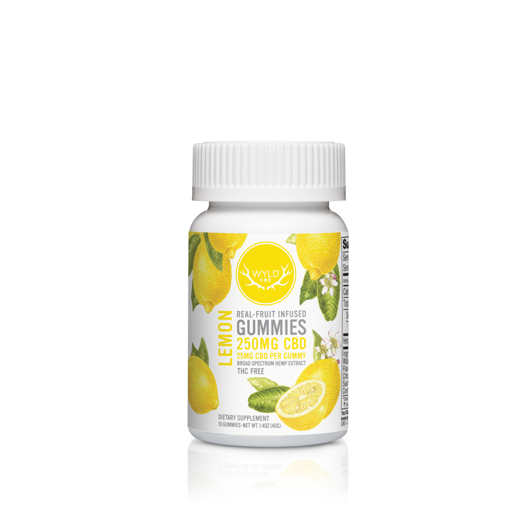 WYLD  CBD Real Fruit Infused CBD Gummies (50MG - 1000MG) - Headshop.com
