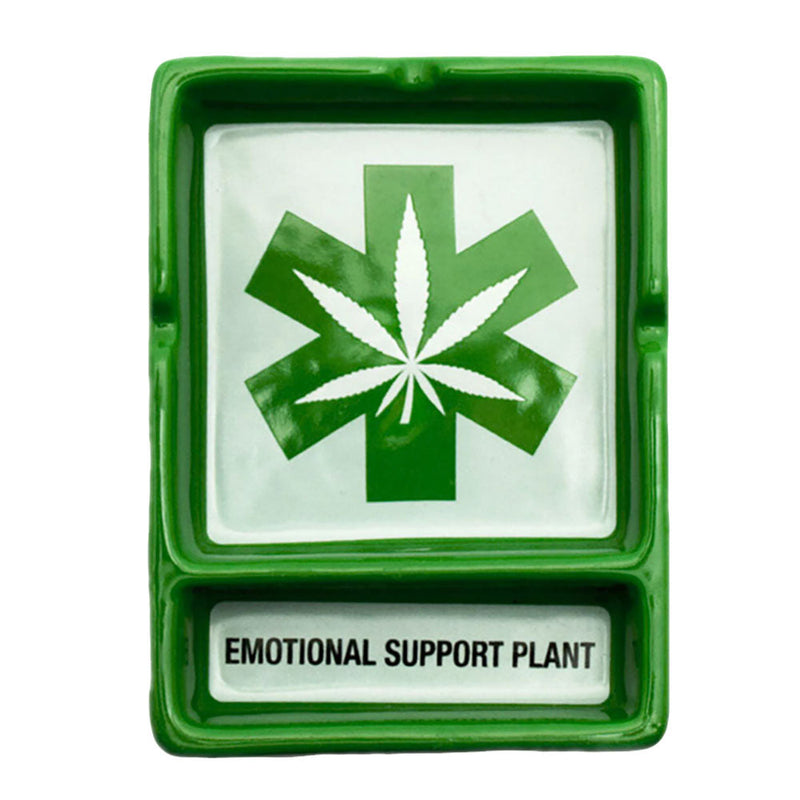 Emotional Support Plant Ceramic Ashtray - Headshop.com