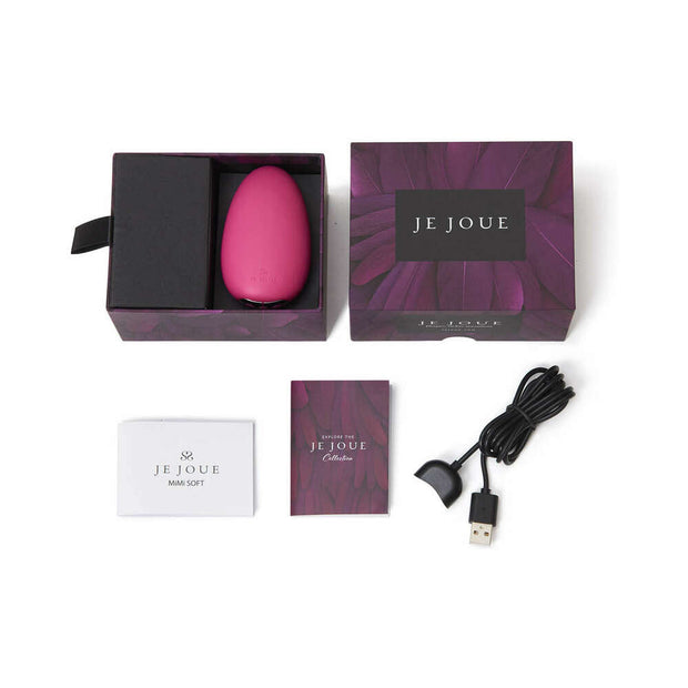 Je Joue Mimi Soft Rechargeable Silicone Clitoral Vibrator Fuchsia - Headshop.com