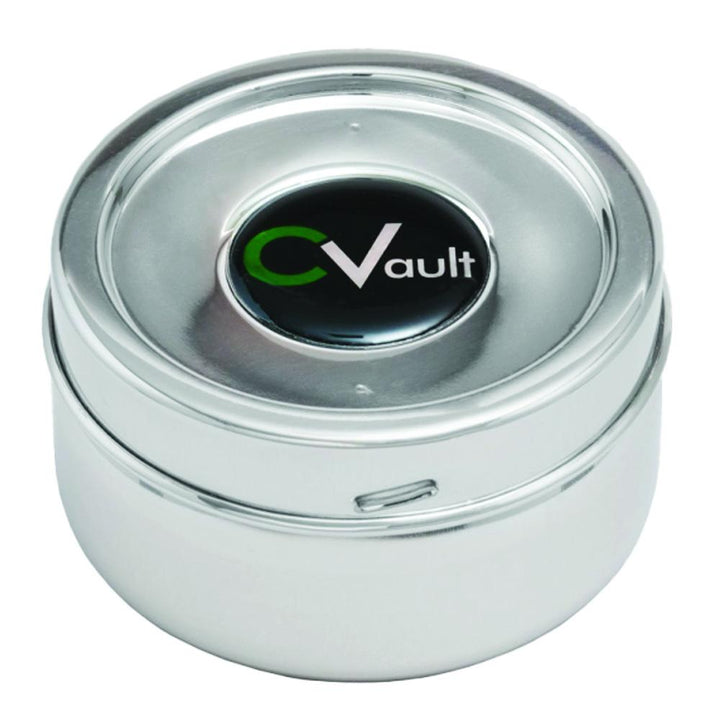 CVault Twist Stainless Steel Storage Container - Headshop.com
