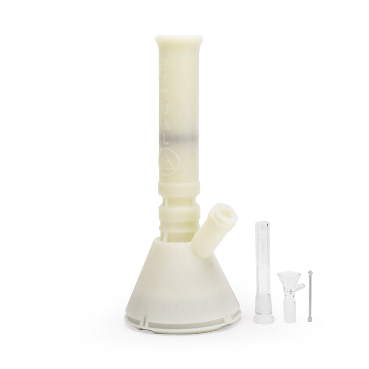 Ritual - 12'' Deluxe Silicone Modular Beaker - Titanium White UV - Headshop.com