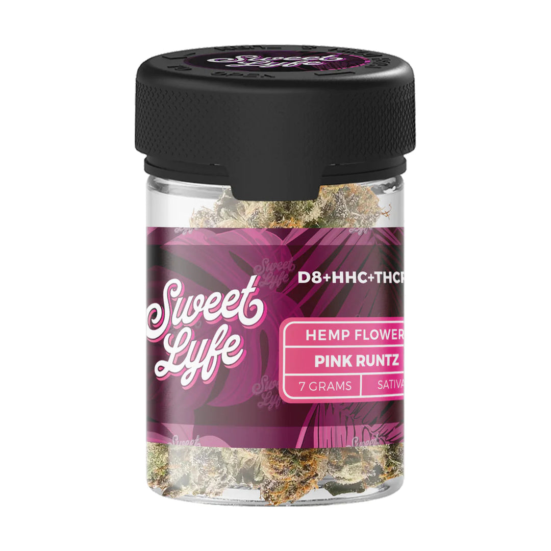 Hemp Flower D8+HHC+THCP - 7g - Pink Runtz - Sativa - Headshop.com