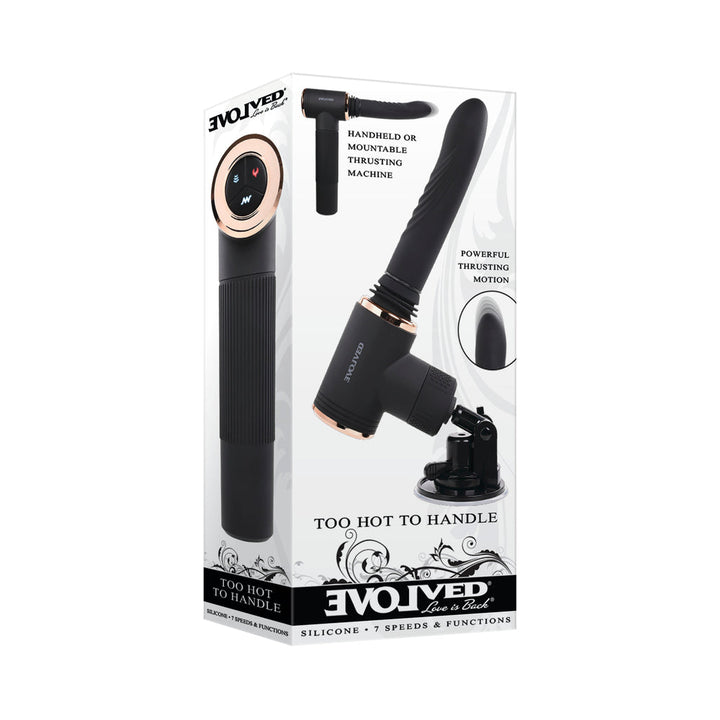 Evolved Too Hot To Handle Rechargeable Thrusting Sex Machine - Headshop.com