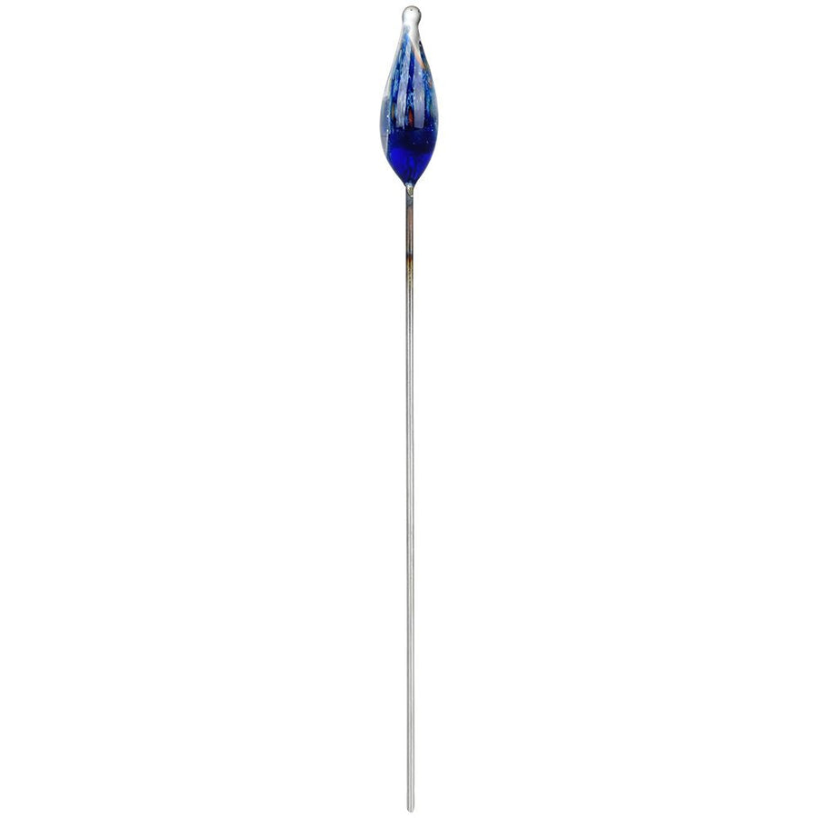 Crystal Tears Handblown Glass & Metal Hair Pin or Poker Tool - Headshop.com