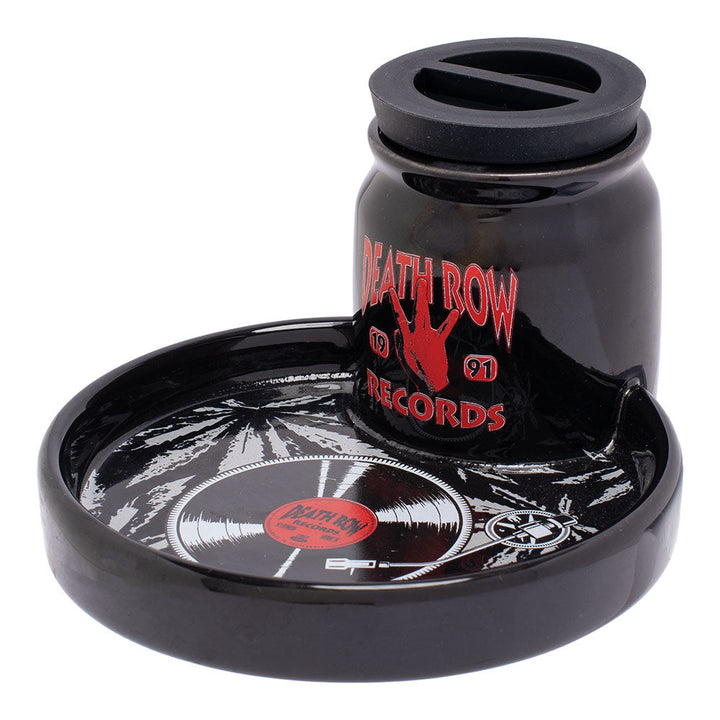 Death Row Records Ceramic 2-in-1 Airtight StashTray - 5.75" - Headshop.com