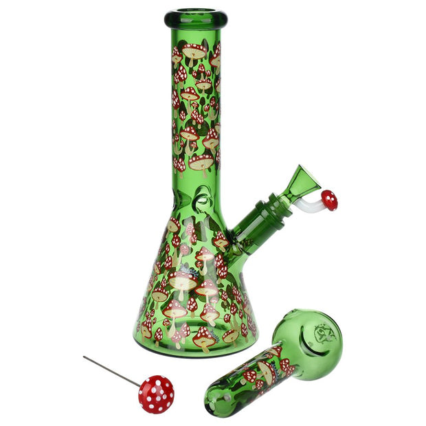 Pulsar Greatest Hits Series Glow Herb Pipe Duo / 10" / 14mm F - Headshop.com