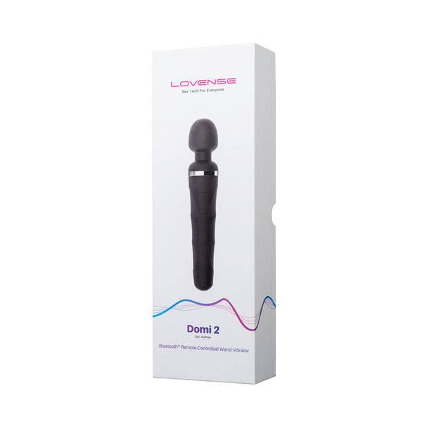 Lovense Domi 2 Bluetooth Programmable Wand Vibrator - Headshop.com