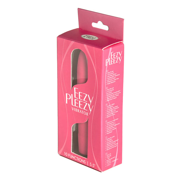 Simple & True Eezy Pleezy Classic Vibrator 5.5 in. Pink - Headshop.com