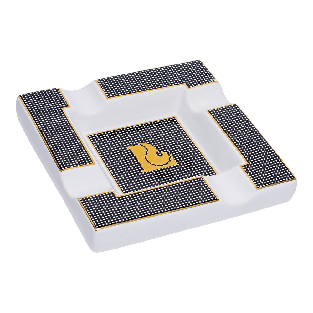 Lucienne Framed Square Ceramic Cigar Ashtray | 7.5" - Headshop.com