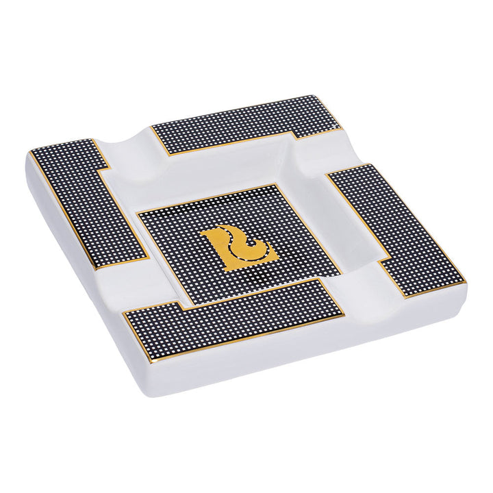 Lucienne Framed Square Ceramic Cigar Ashtray | 7.5" - Headshop.com