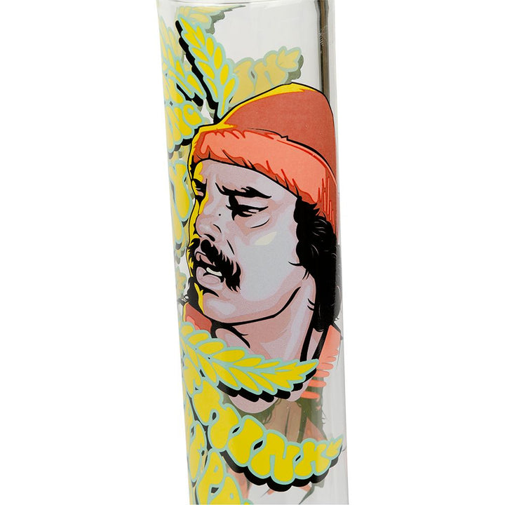 Cheech & Chong Glass Parked Beaker Bong - 15" / 14mm F - Headshop.com