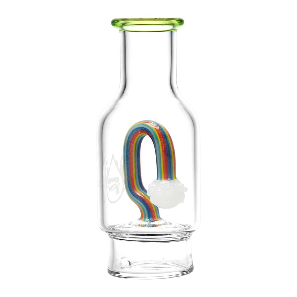 Pulsar Rainbow Resilience Bubbler Attachment for Puffco Peak/Pro - 4.75" - Headshop.com