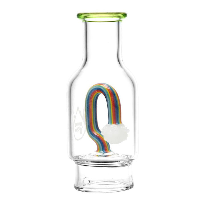 Pulsar Rainbow Resilience Bubbler Attachment for Puffco Peak/Pro - 4.75" - Headshop.com