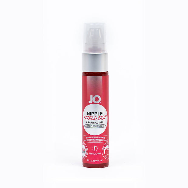 JO Nipple Titillator Arousal Gel Strawberry 1 oz. - Headshop.com