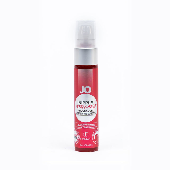 JO Nipple Titillator Arousal Gel Strawberry 1 oz. - Headshop.com