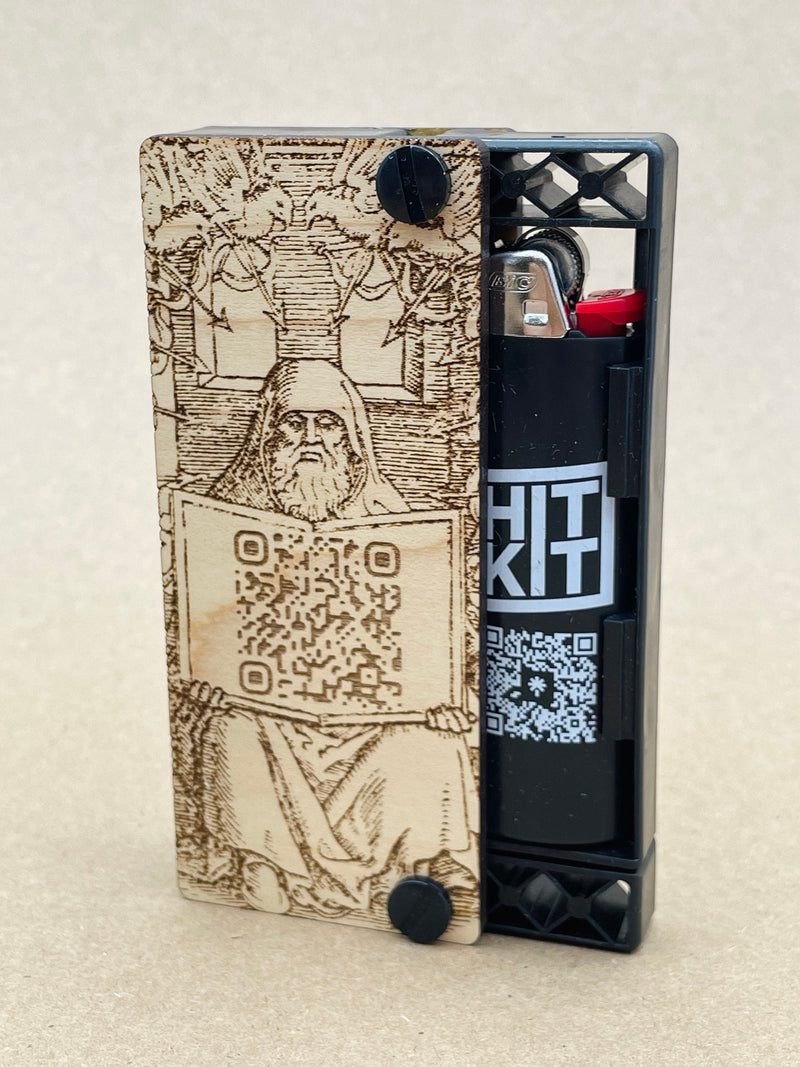 Hit Kit Swiss Kit  Portable Joint + Lighter Case. - Headshop.com