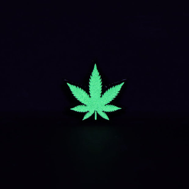 Wood Rocket Hemp Leaf Soft Enamel Lapel Pin - Headshop.com