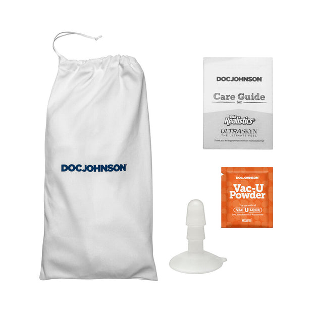 Signature Cocks Owen Gray 9 in. TRUSKYN Silicone Dildo with Vac-U-Lock Suction Cup - Headshop.com