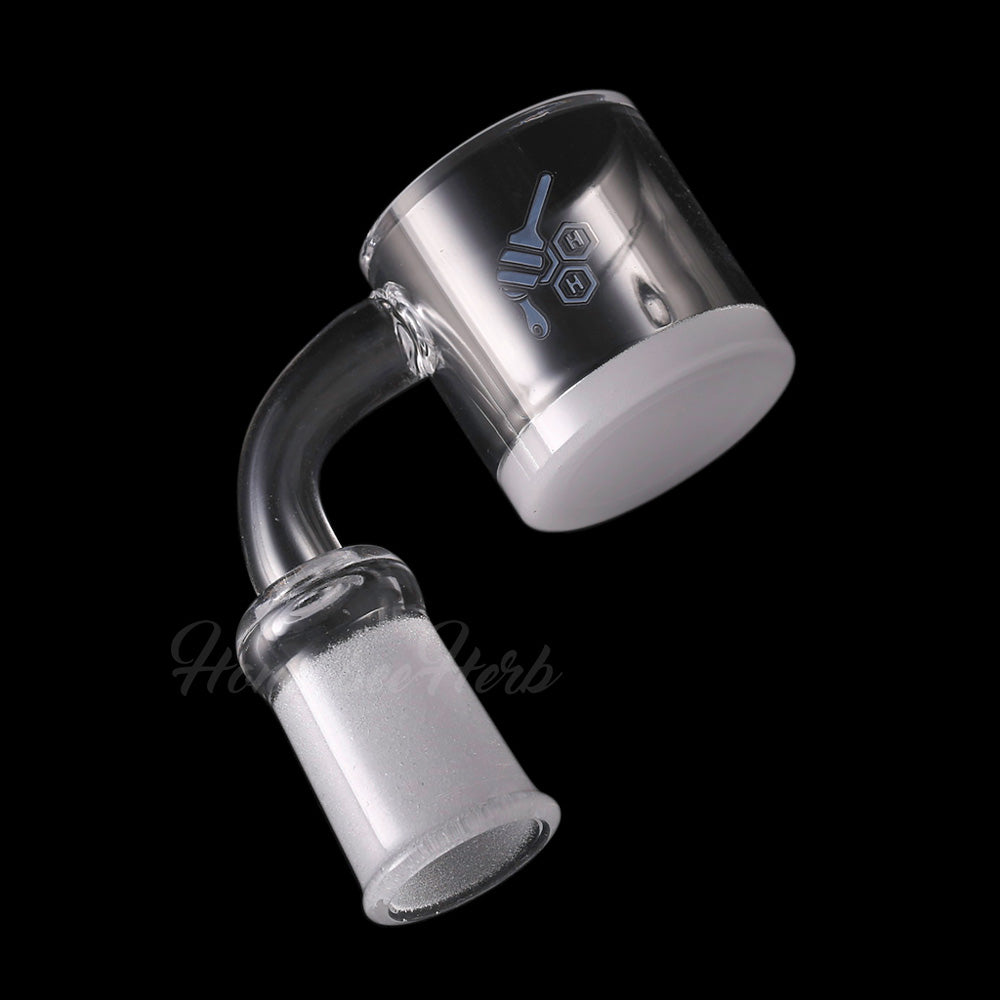 HONEY & MILK XL BEVEL QUARTZ BANGER - 90° DEGREE | YL - Headshop.com