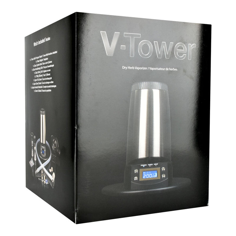 Arizer V-Tower Dry Herb Desktop Vaporizer - Headshop.com