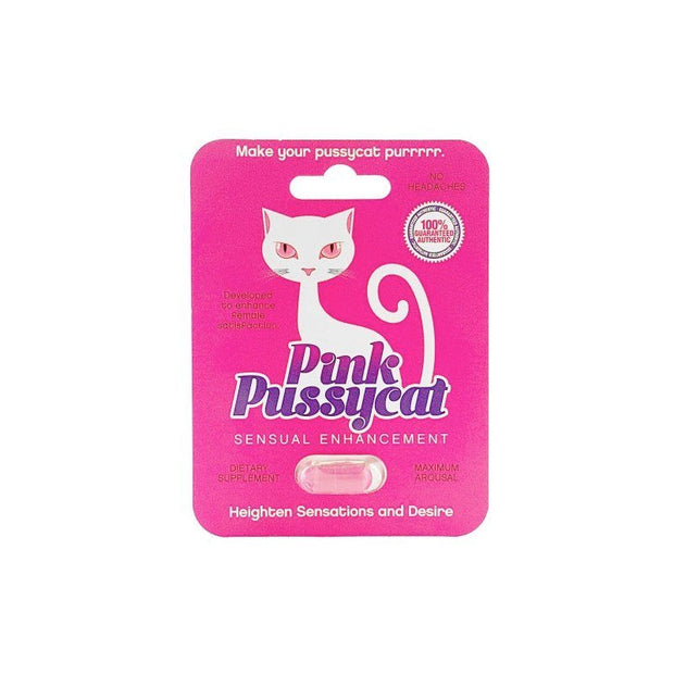 Pink Pussycat Female Sensual Enhancer 1ct - Headshop.com