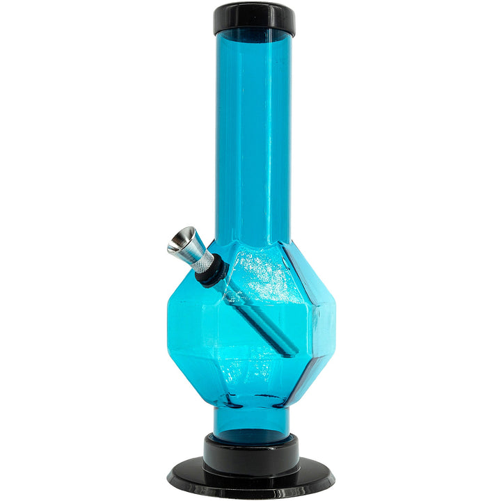 Acrylic Diamond Bong 9-12"  - Multiple Colors