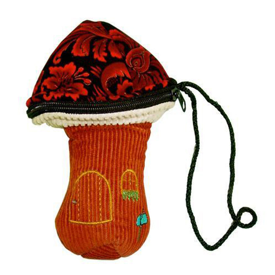 ThreadHeads Corduroy Mushroom Padded Pouch - Headshop.com