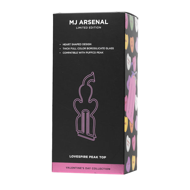 MJ Arsenal Lovespire Puffco Peak Top Valentine's Day - Headshop.com