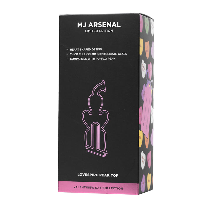 MJ Arsenal Lovespire Puffco Peak Top Valentine's Day - Headshop.com
