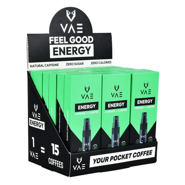 VAE Caffeine Energy Spray 9ct - Headshop.com