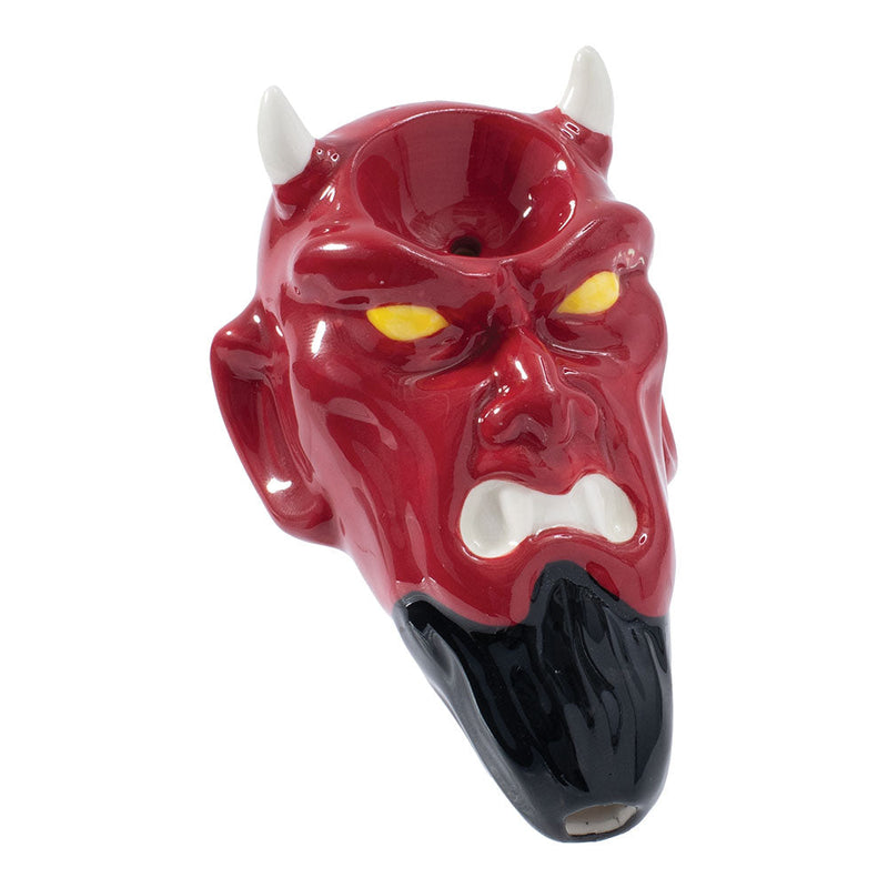 Wacky Bowlz Devil Ceramic Hand Pipe - 3.5" - Headshop.com