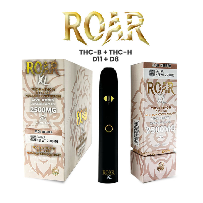 Roar XL THC-P + D8 2500MG - Jack Herber - Headshop.com