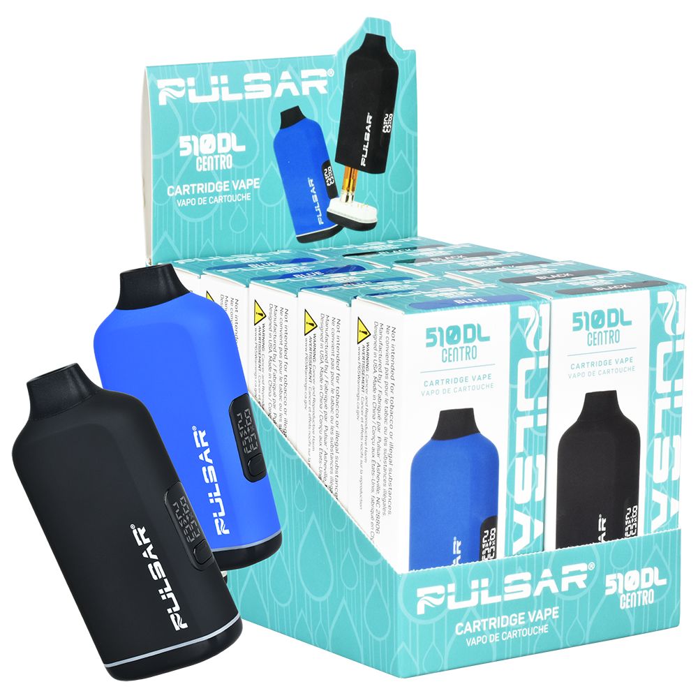 Pulsar 510 DL Centro Auto-Draw Variable Voltage Vape Bar | 650mAh - Headshop.com