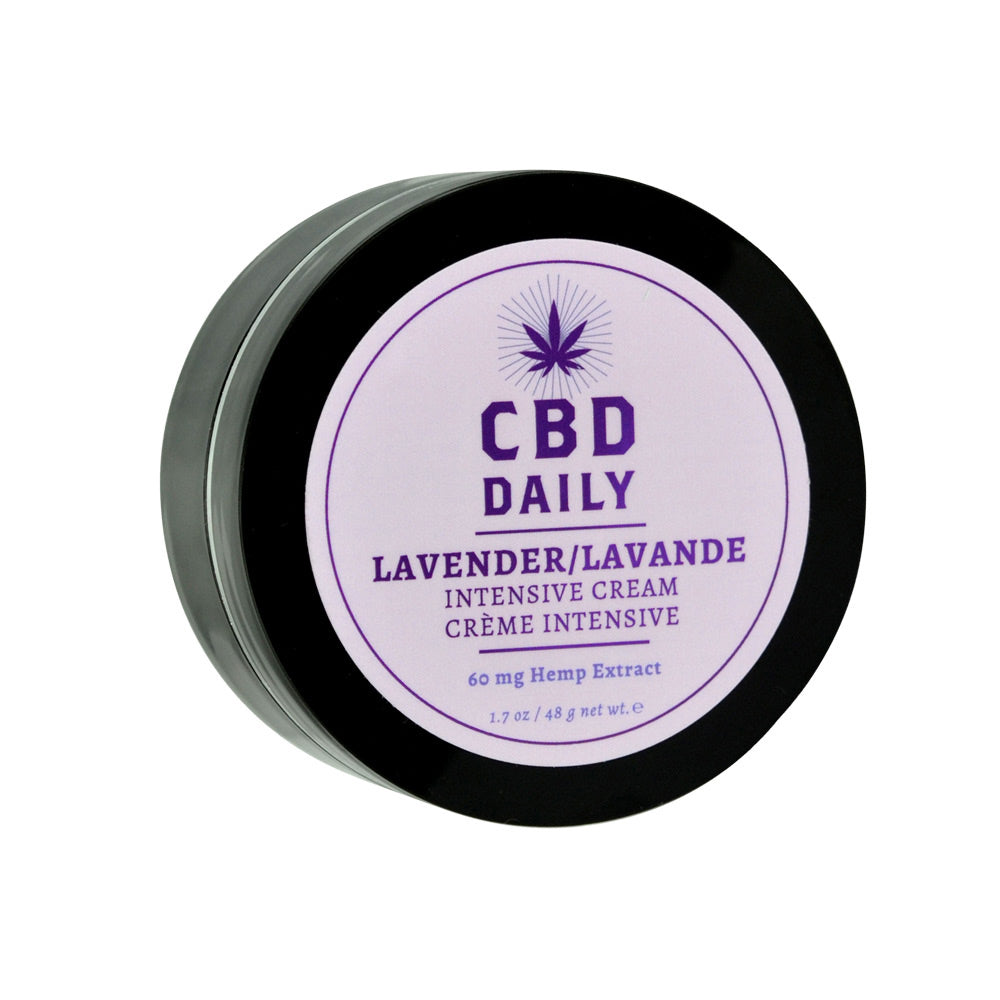 Earthly Body CBD Daily Intensive Cream - Lavender / 1.7oz - Headshop.com