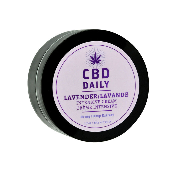 Earthly Body CBD Daily Intensive Cream - Lavender / 1.7oz - Headshop.com