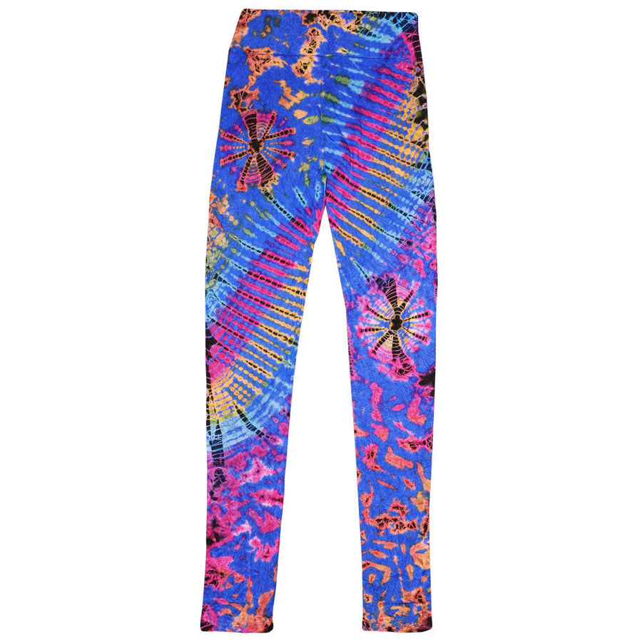 ThreadHeads Rainbow Galaxy Tie-Dye Rayon Leggings - Headshop.com