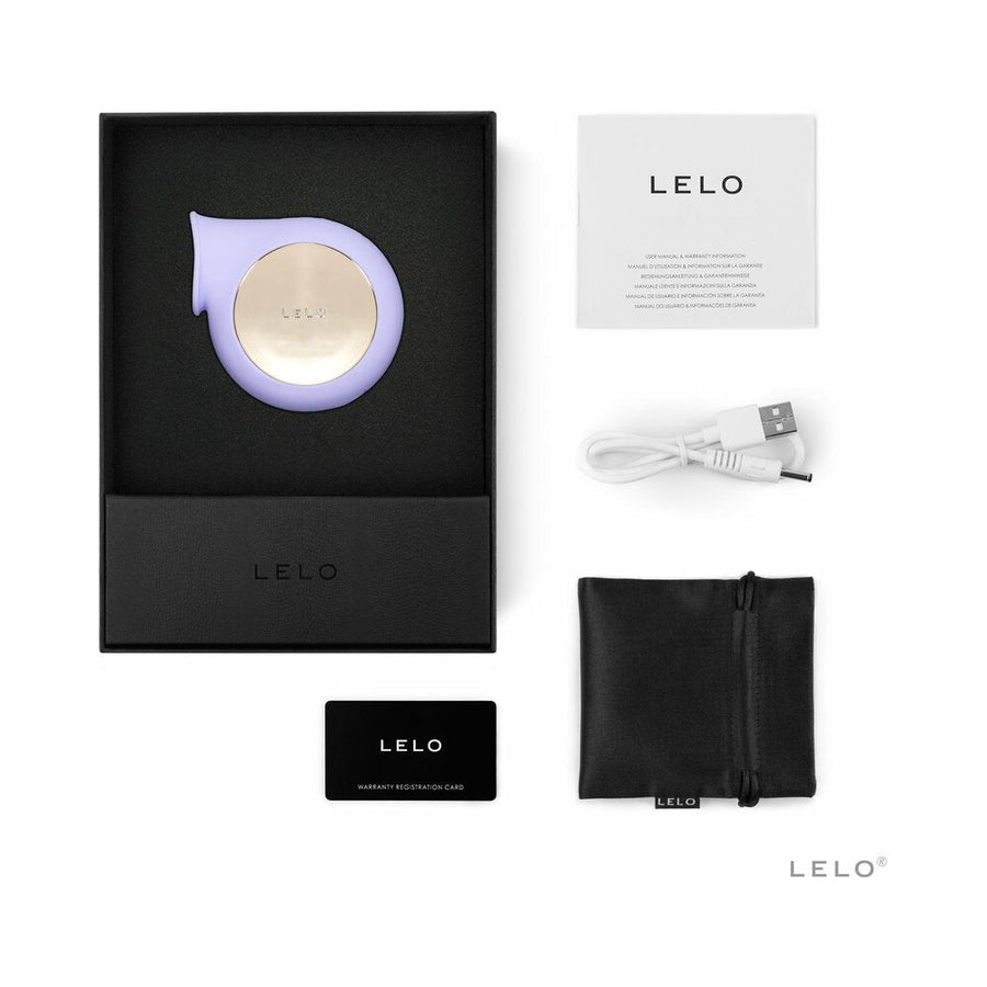 LELO SILA Rechargeable Sonic Clitoral Stimulator Lilac - Headshop.com