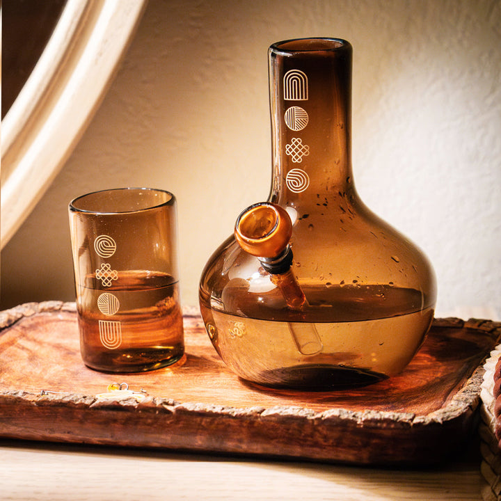 Higher Signature Vase Bong Set - Headshop.com