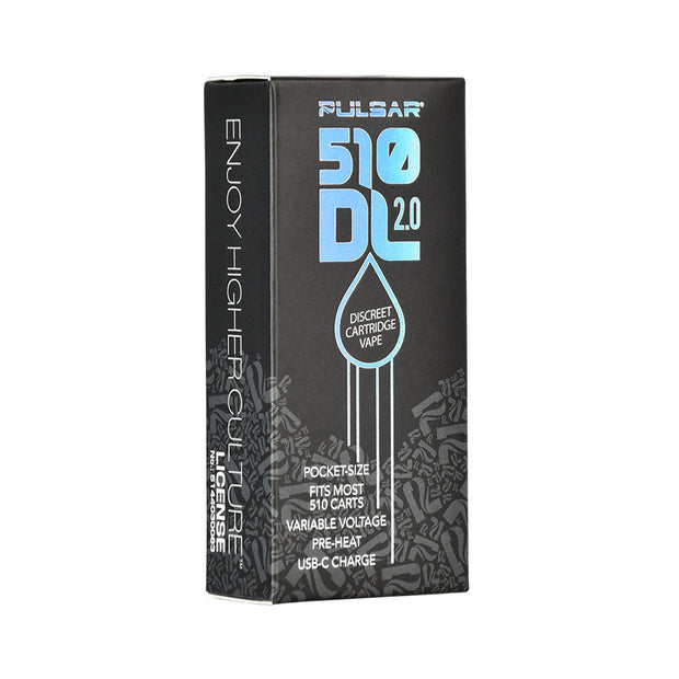 Pulsar 510 DL 2.0 Design Series VV Vape Bar - 650mAh / Assorted - 10pc Display - Headshop.com