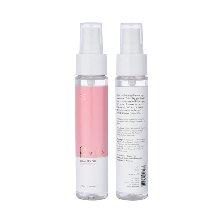 CG Blow Me Oral Sex Gel Strawberry 2 oz. - Headshop.com